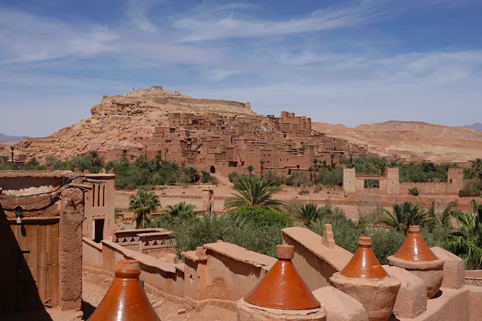 West along the kasbah road
